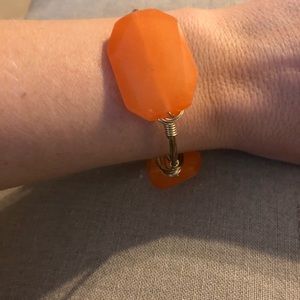 Bourbon and Bowties Jewelry - Bourbon and bow ties orange bracelet Bourbon and Bowties Jewelry - Bourbon and bow ties orange bracelet